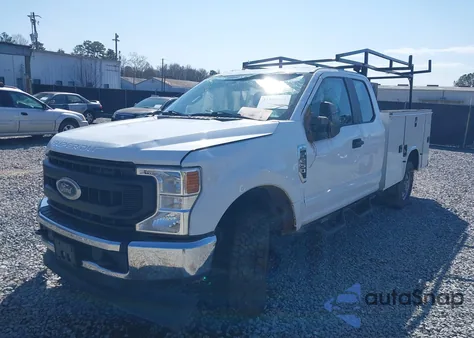 2021 Ford F-250 Xl z USA, uszkodzony, nr VIN 1FD7X2B64MED09871